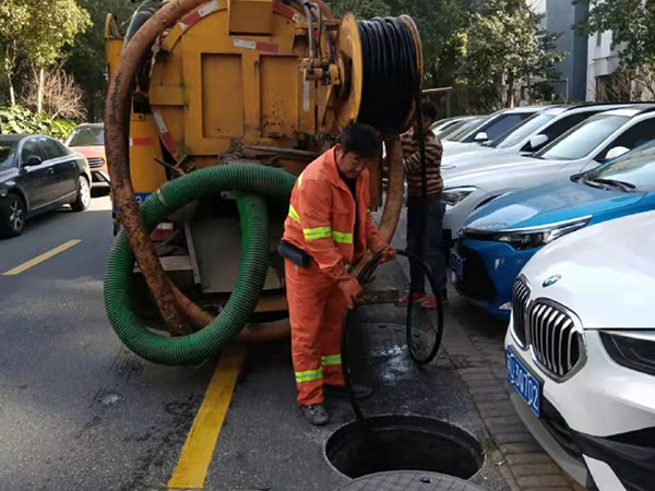 红安排污管道清淤